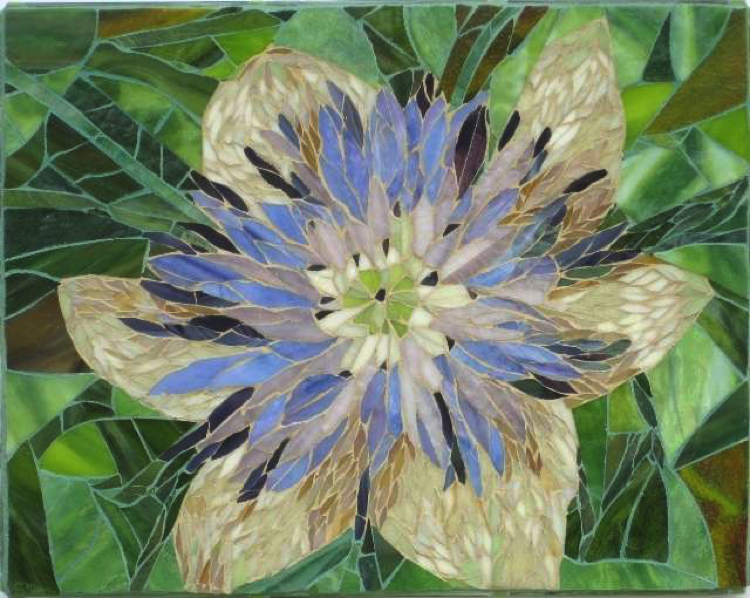 Floral Mosaic Design by Yulia Hanansen