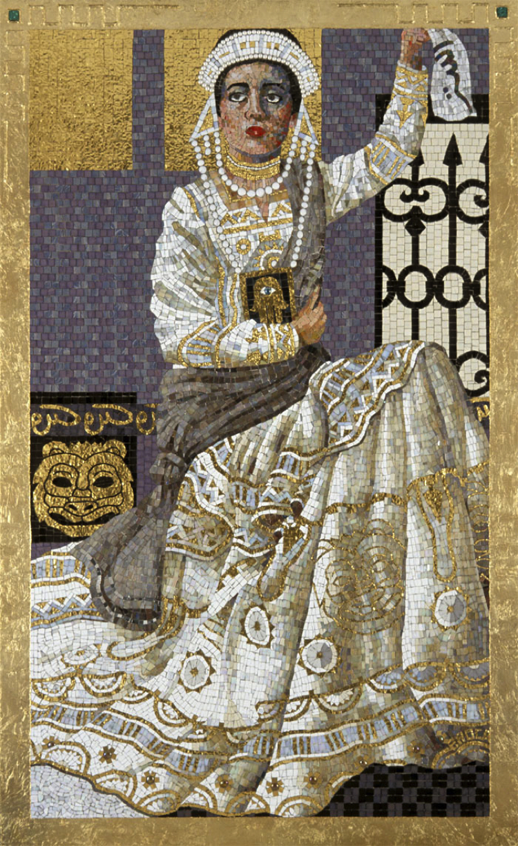 Lilian Broca – Attuned world awareness in an ancient mosaic craft, image size:750x1224