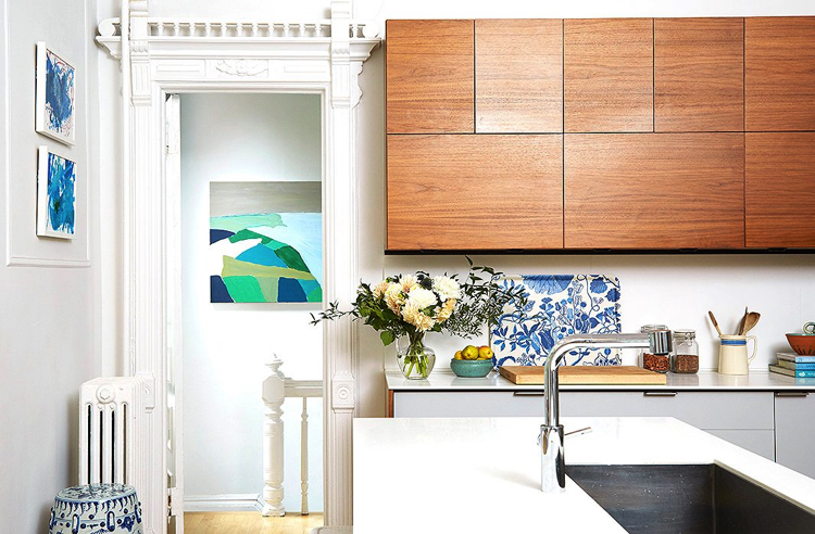Home art accents in a kitchen can make it stand out