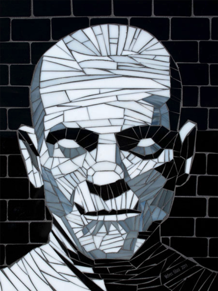 The Mummy Mosaic Design by Velvet Glass