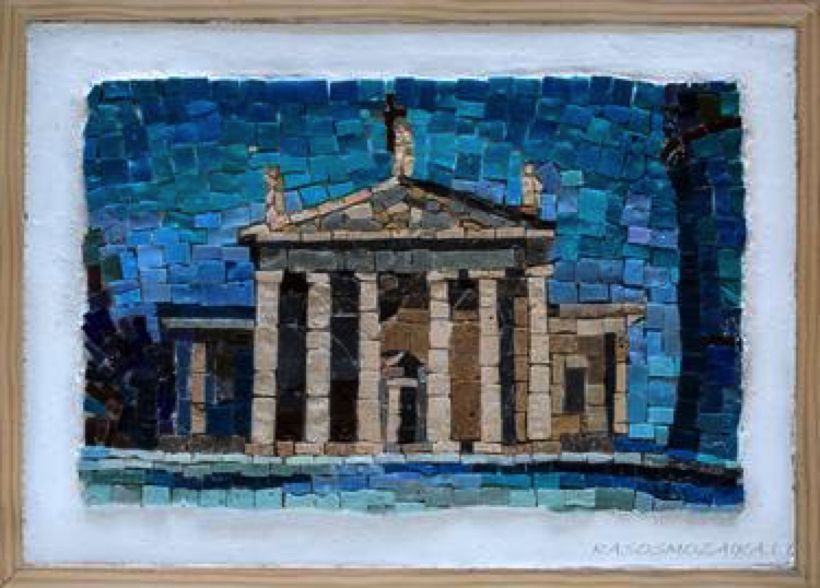 Architecture Mosaic Artwork