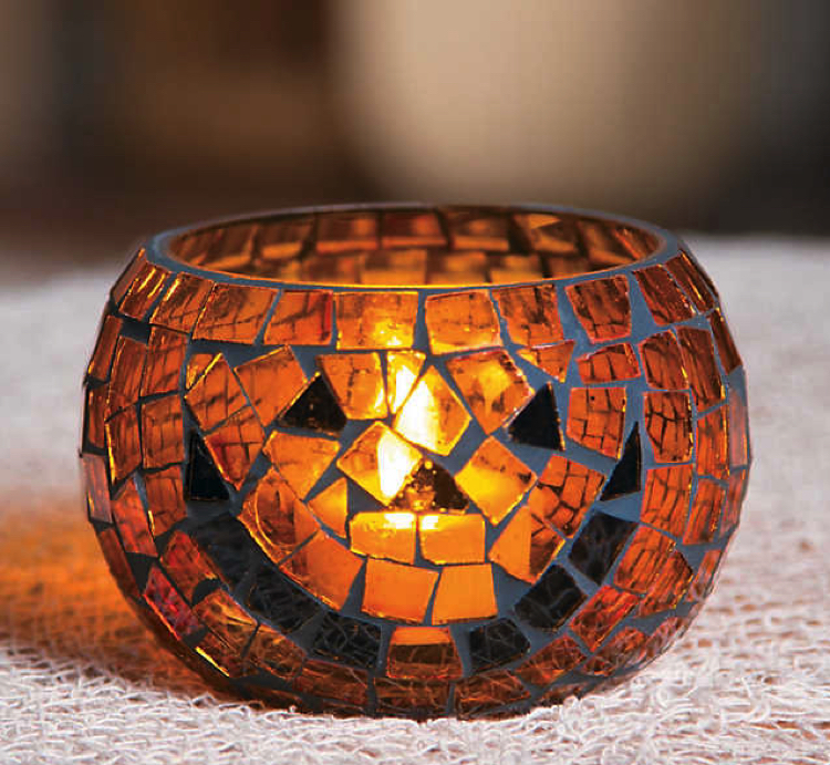 Beautiful alternative to the classic pumpkin lantern.
