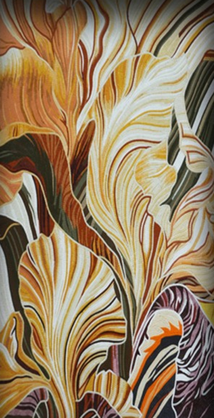 Smoky surrealism and tactile texture mosaic...Contemporary Mosaic Design — Copyright © Mosaics Lab