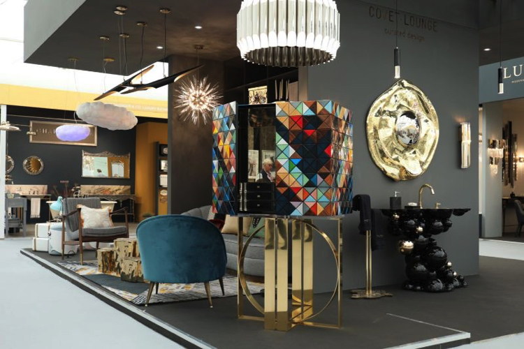 Modern yet retro mosaic home accent