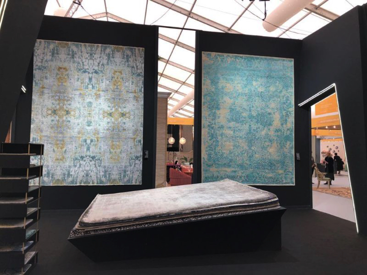 Fabulous natural textured textiles are the latest trend coming out of Decorex 2019