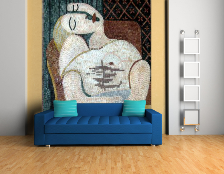 Picasso mosaic reproduction… Mosaics Artwork — Copyright © Mosaics Lab