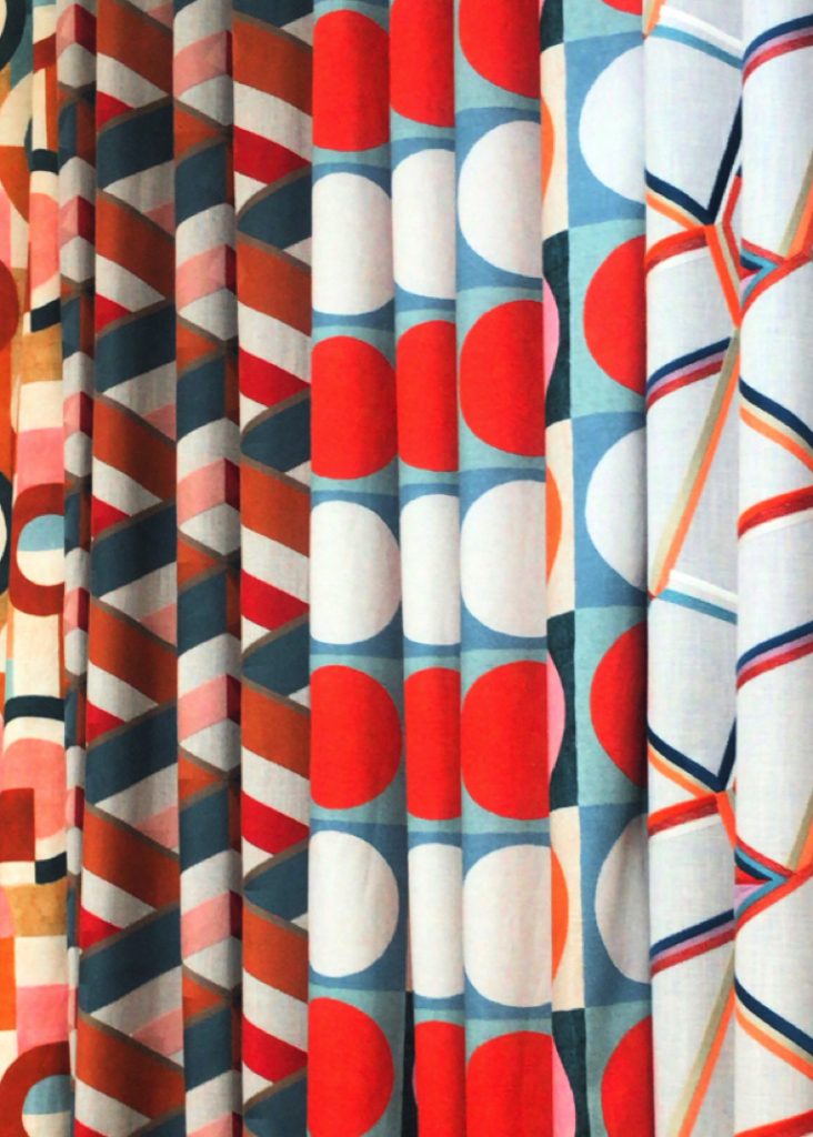 Gutsy, retro shapes bring life and attitude to any wall or window whilst staying rooted in classicism.