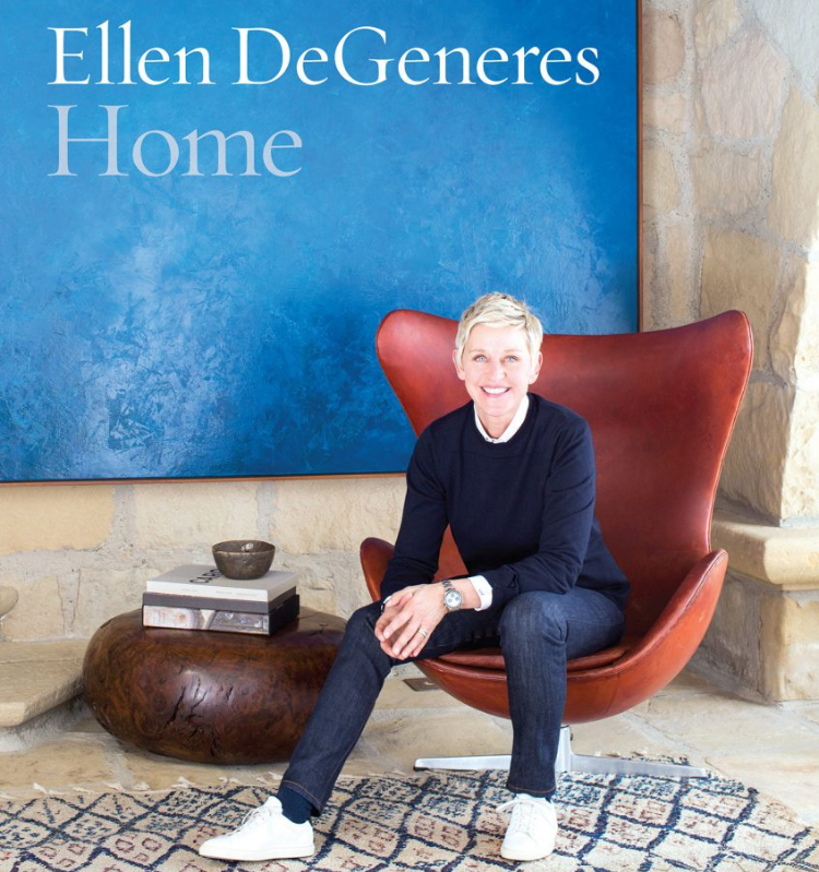 Ellen DeGeneres interior design book. 