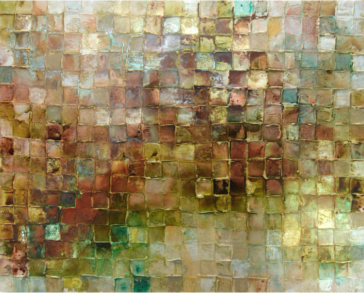 Stunning texture mosaic artwork