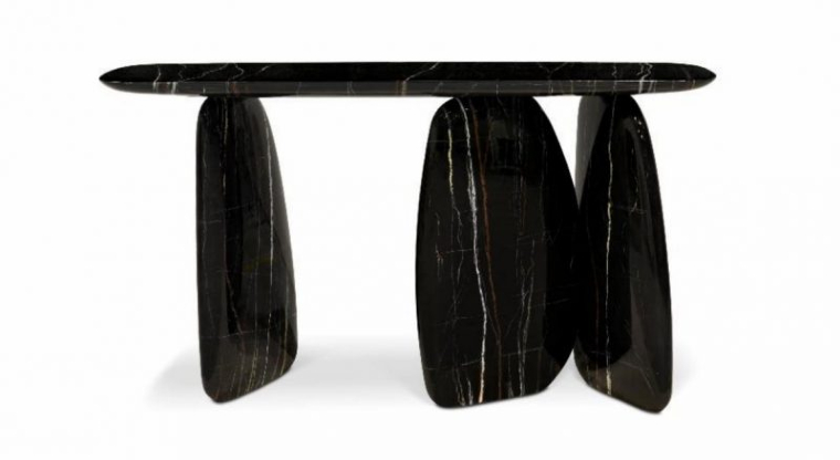 Gorgeous stone table complement home design