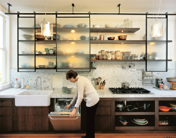 Frosted glass as a great home accent