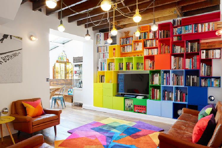 Gorgeous colorful interiors | Mosaics Lab