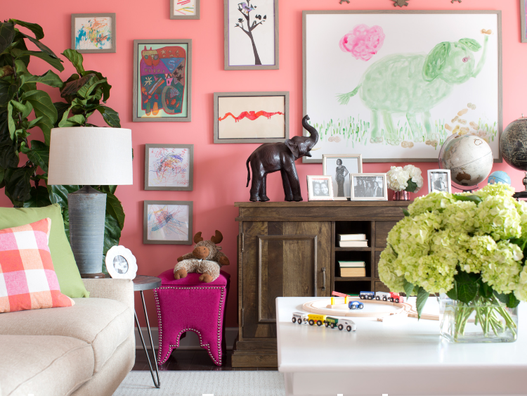 Freshen up your walls with beautiful vibrant colors