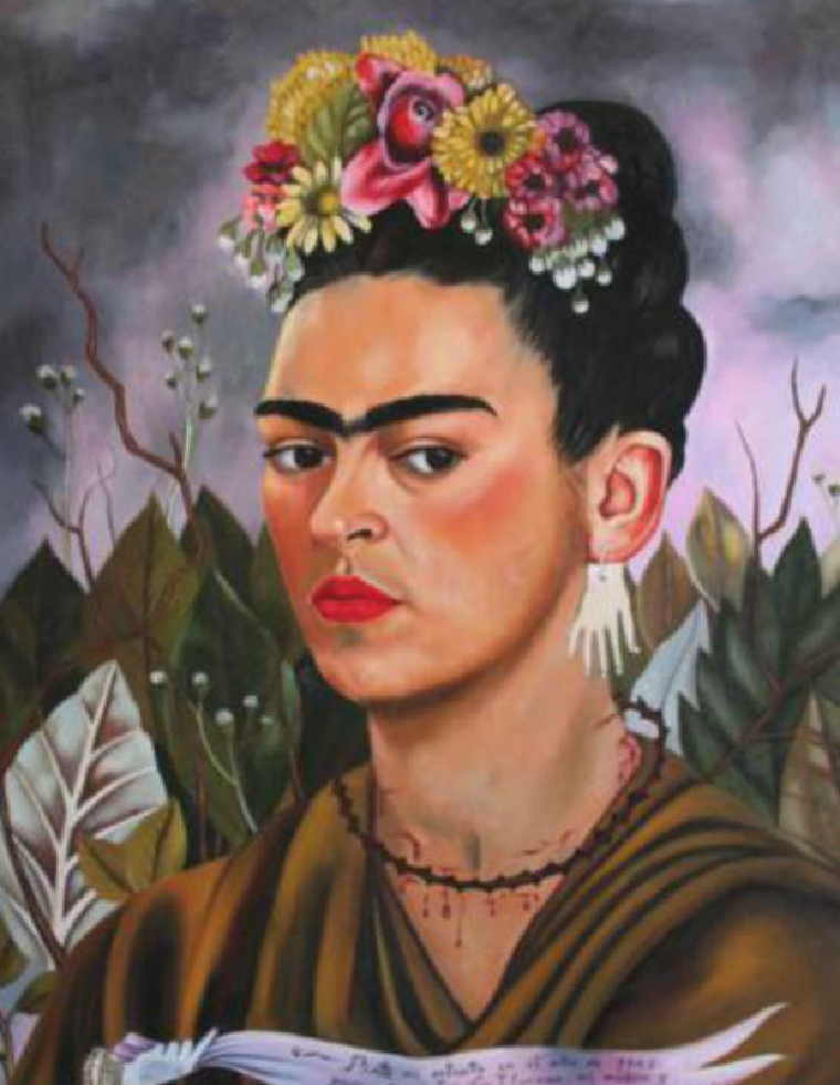 Frida’s sensual portraits artwork