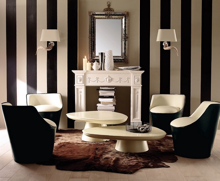 Beautiful vertical lines make gorgeous interiors.