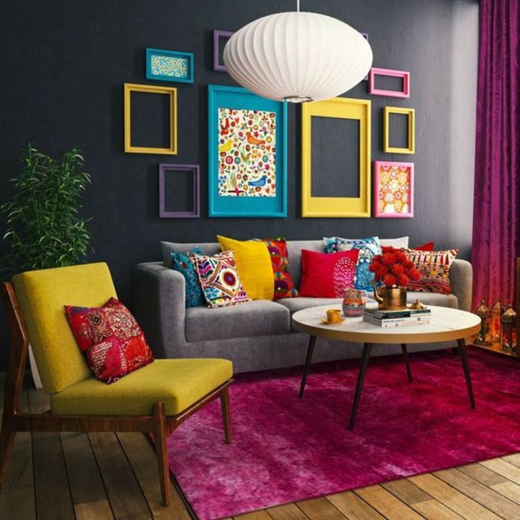 Colors make a gorgeous maximal design