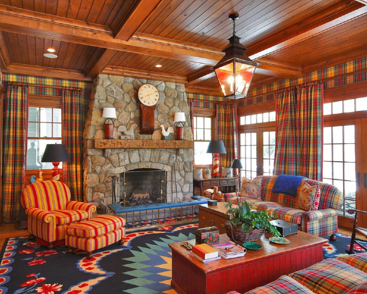 Patterns add beautiful dimension to the home interiors.