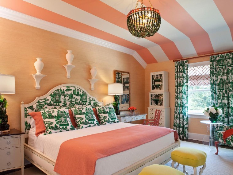 Gorgeous color palette make a beautiful and unique interiors.