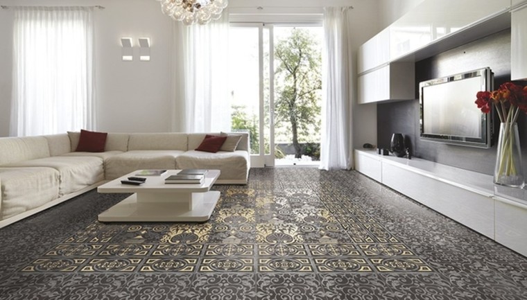 Victorian tile flooring