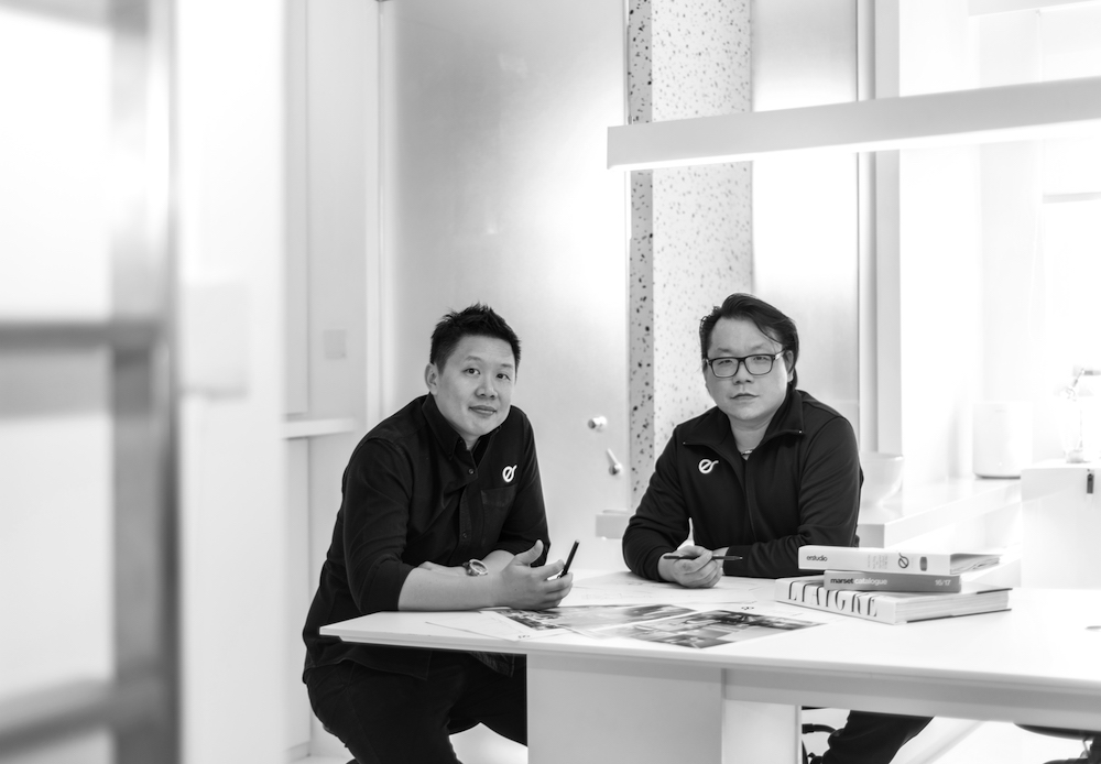 Eloycois Er and Hans Chua from Er Studio.