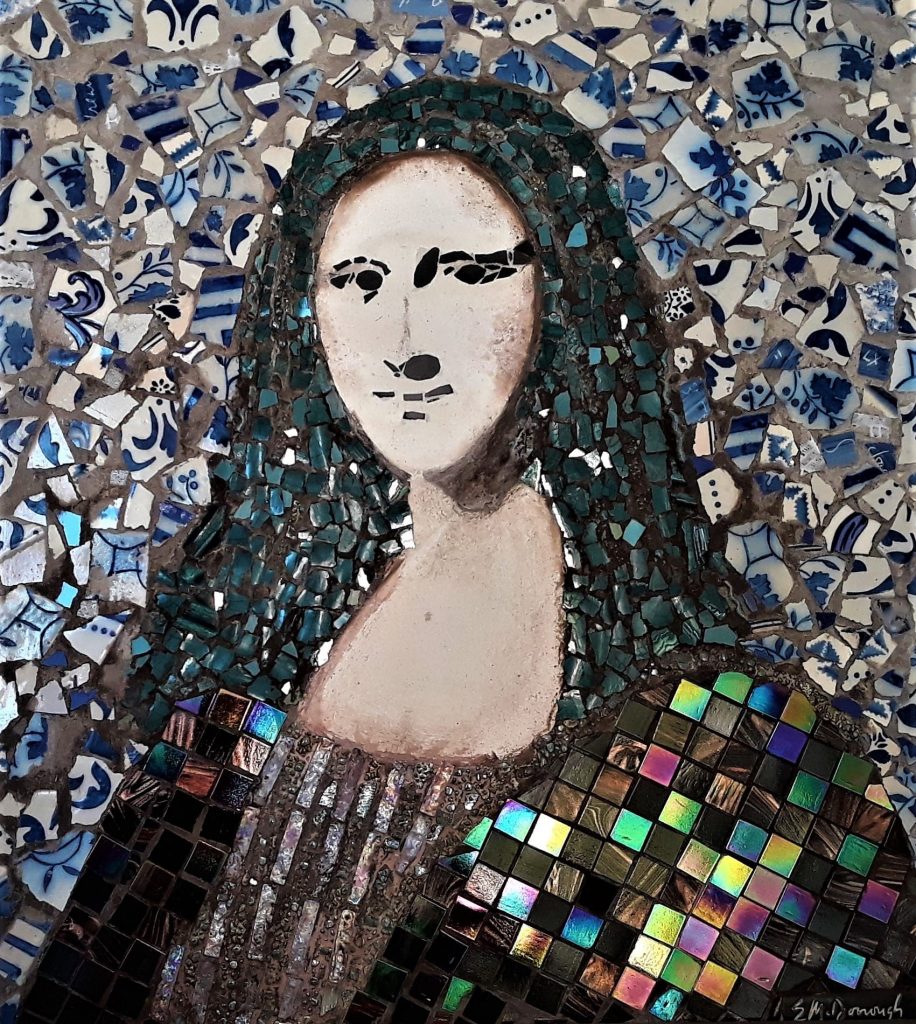 Mosaic design by Eileen McDonough. Mosaic Art inspiration by Mosaics Lab