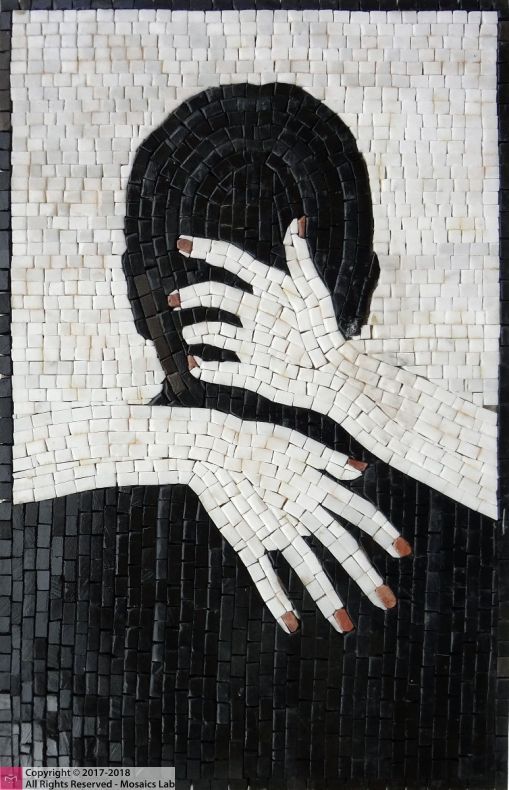 Seduction Mosaic Artwork by Mosaics Lab