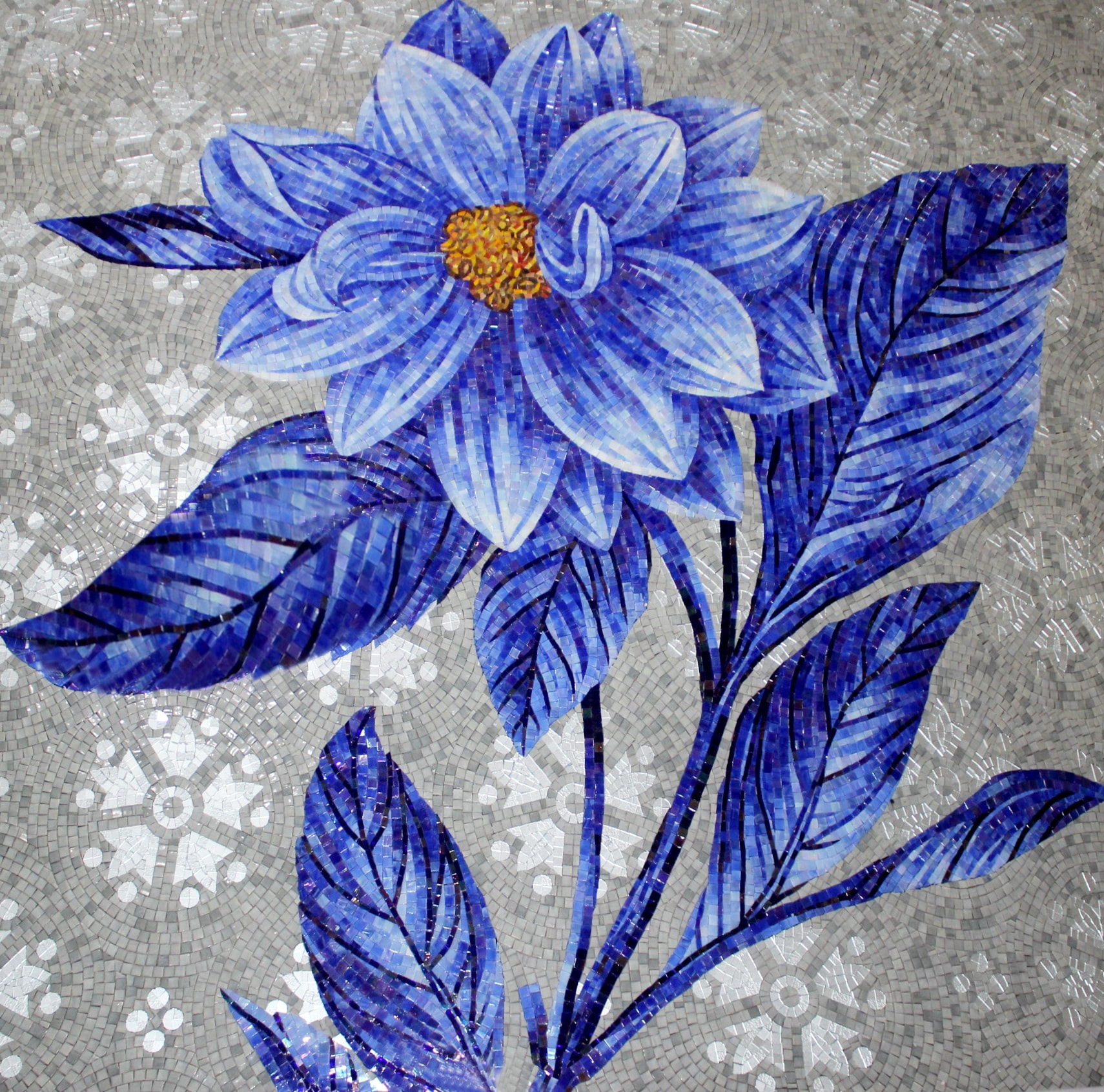 Flower Mosaic Art and Design by Mosaics Lab