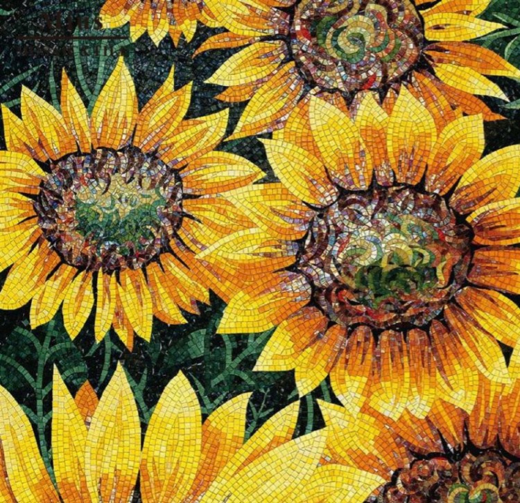 Mosaic wall art by Mosaics Lab