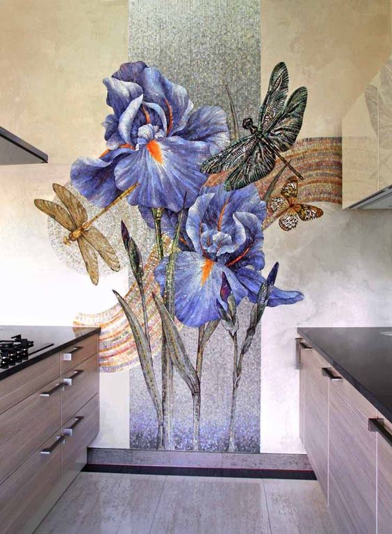 Beautiful Kitchen Mosaic Backsplash