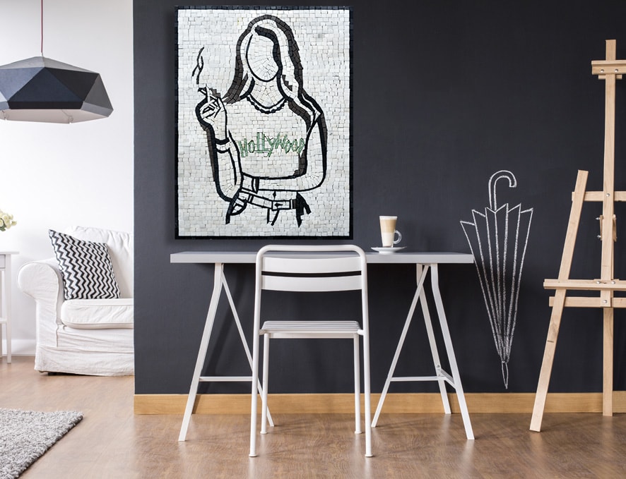 contemporary mosaic artwork by mosaics lab