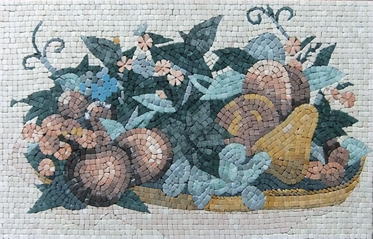 Kitchen Mosaic Backsplash by Mosaics Lab