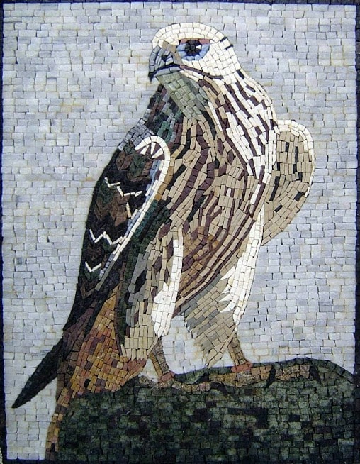 Eagle Mosaic Artwork by Mosaics Lab