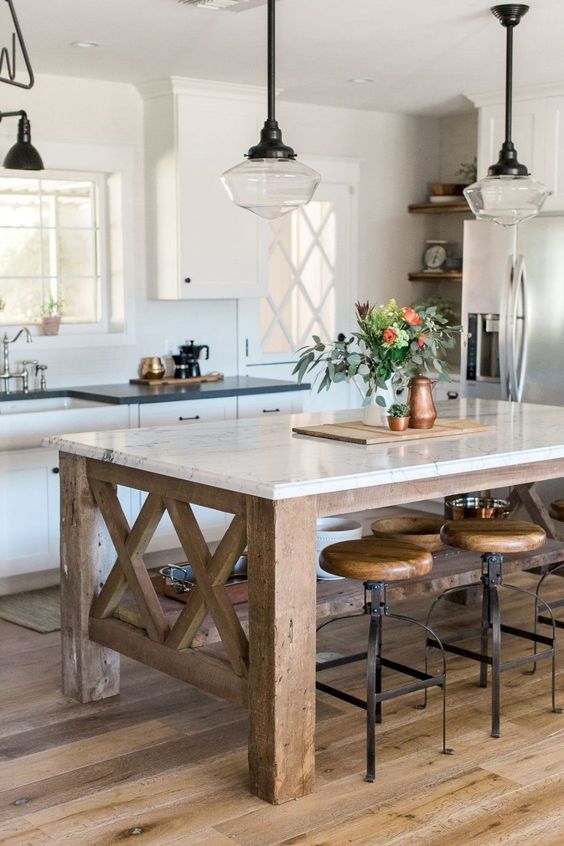 Vintage Kitchen Island