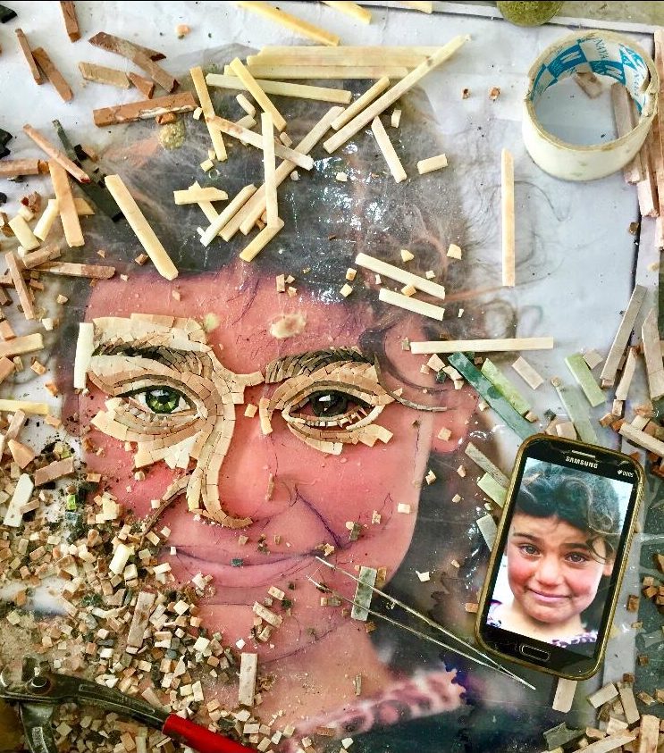 Mona Lisa of Mosul — A captivating mosaic artwork that will last