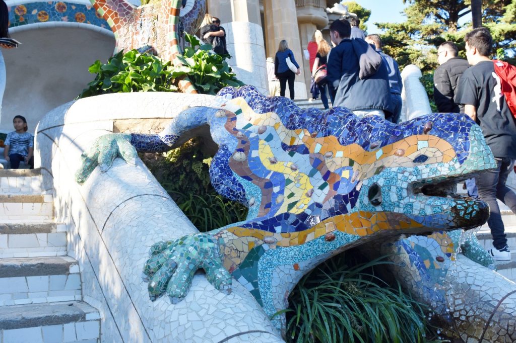 Gaudi Mosaic Artwork