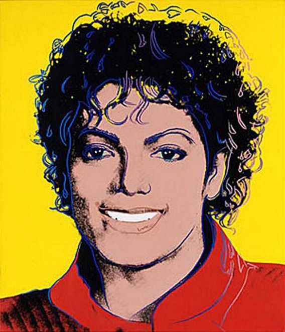Michael Jackson Portrait by Andy Warhol