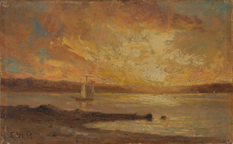 Black history month art by Edward Mitchell Bannister