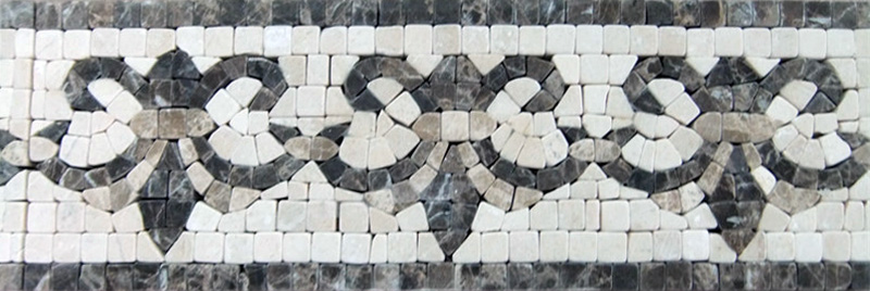 Border mosaic art - border mosaics - Tile Mosaic borders