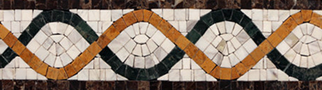 Border mosaic art - border mosaics - Tile Mosaic borders