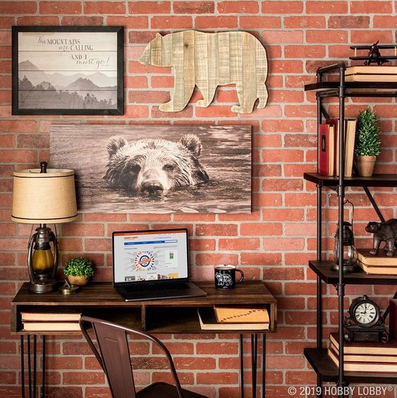 Gorgeous office mural design