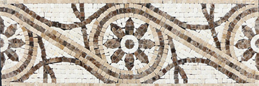 Mosaic tile borders by Mosaics Kab