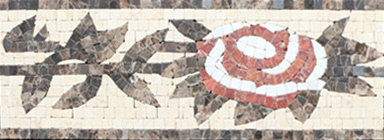 Tile Mosaic Artwork - Mosaic Borders - Tile Borders by Mosaics Lab
