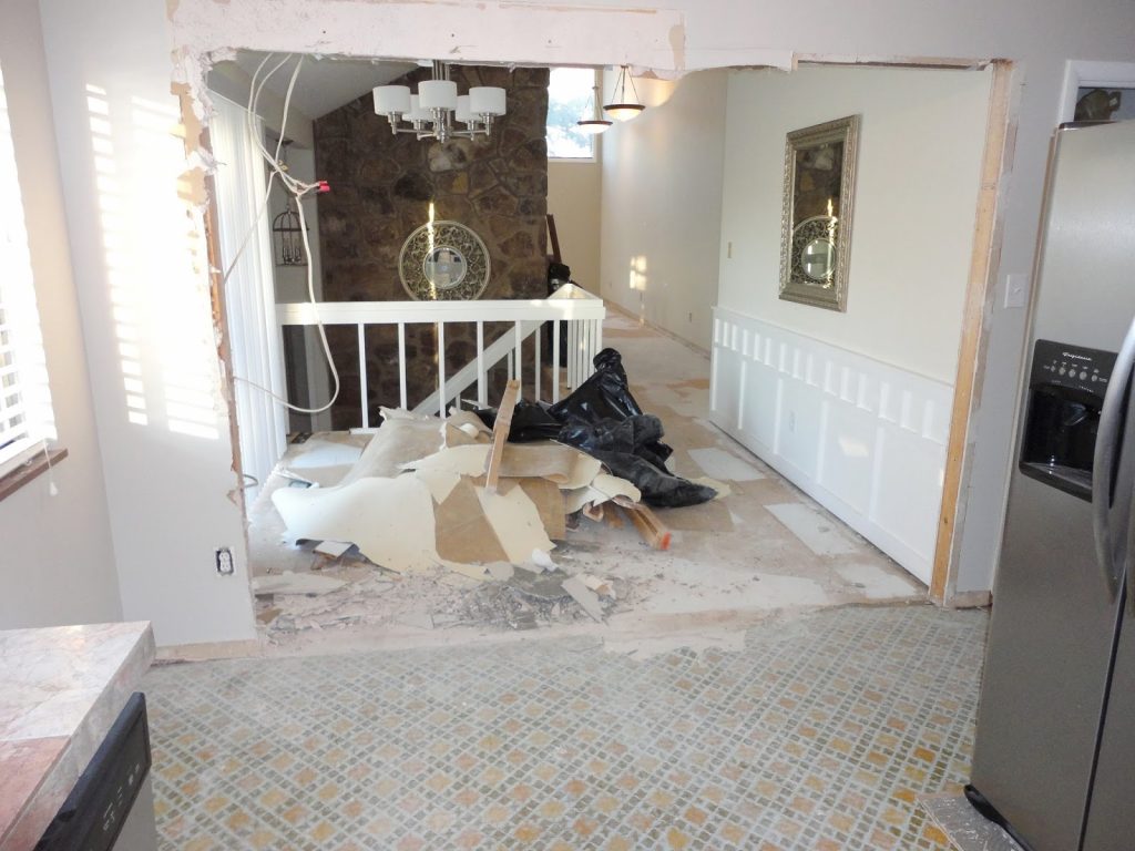 Floor interiors repair