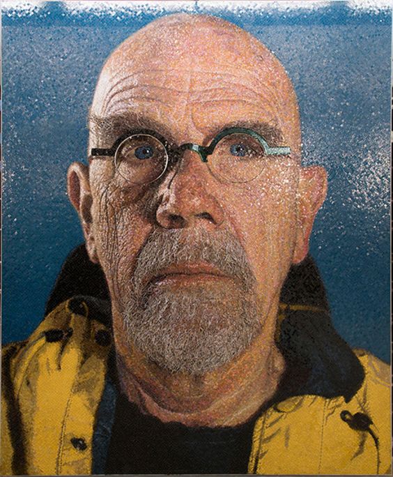 Stunning Mosaic Art portrait at the second Avenue Subway Station. Mosaic Art Destination.