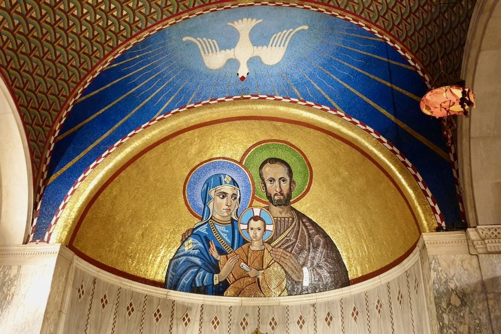 Mosaic Artworks in the Chapel of Westminster Cathedral, UK