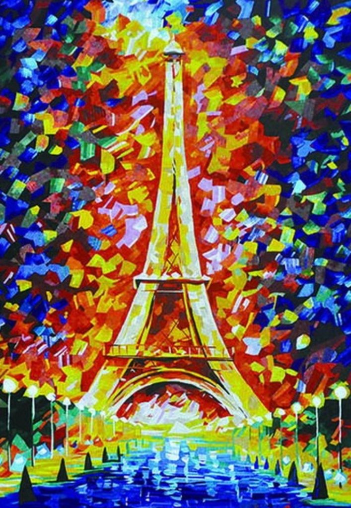 Scenery Mosaic Mural, Mosaic Artwork, Mosaic Designs