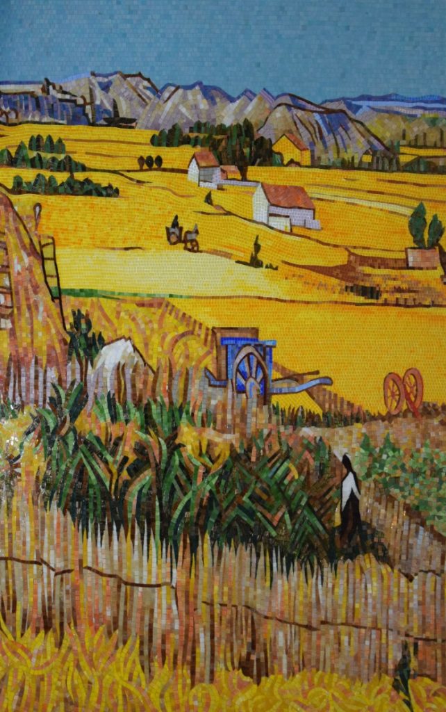 Van Gogh Mosaic Artwork by Mosaics Lab