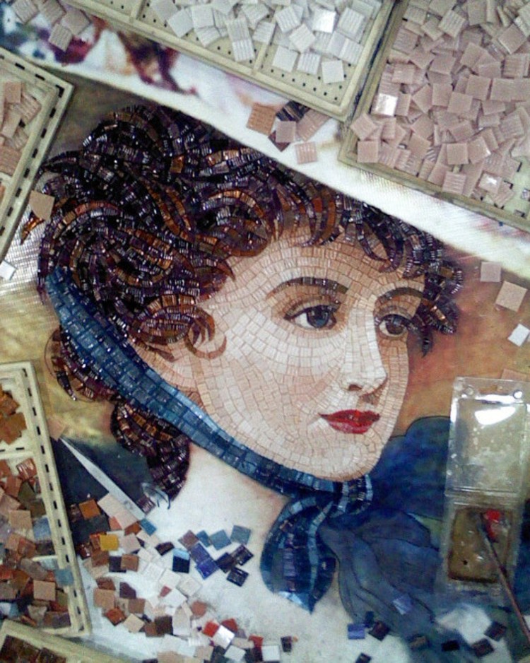 Mosaic Work in Progress