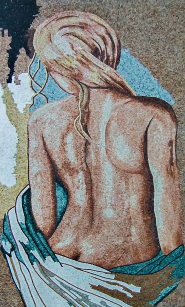 Nude Mosaic Artwork by Mosaics Lab