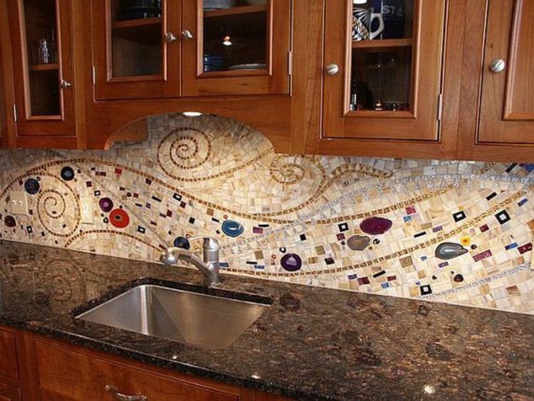 Kitchen Mosaic Artwork For Backsplash